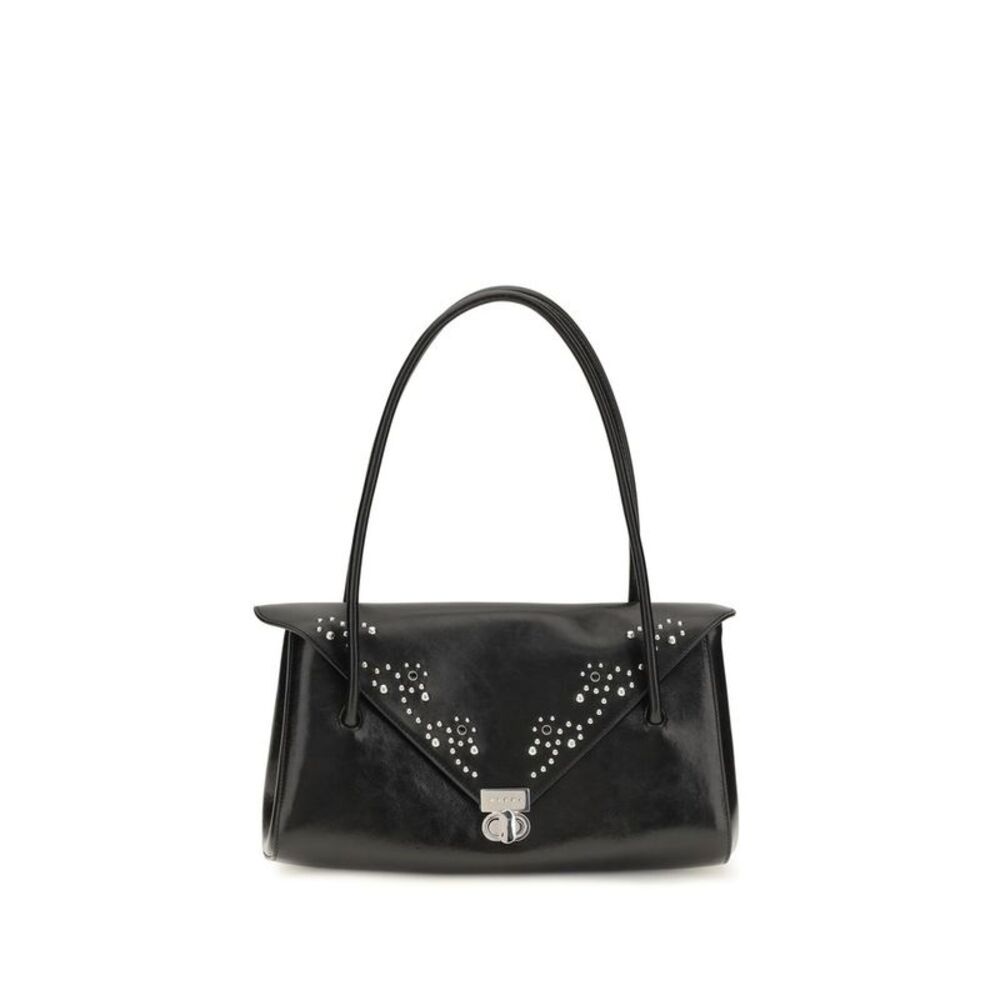 Marni Black Calf Leather Bos Taurus Shoulder Women's Bag